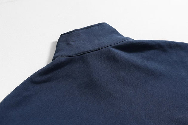 LOGO HALF ZIP - UP SWEATER - Aumori