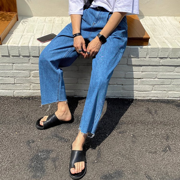 LOOSE CUT JEANS - Aumori