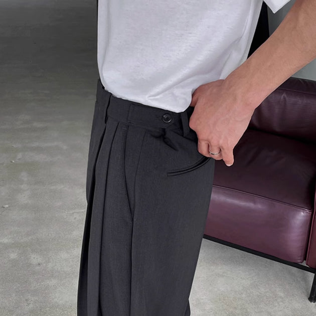 LOOSE DRAPE PANTS - Aumori
