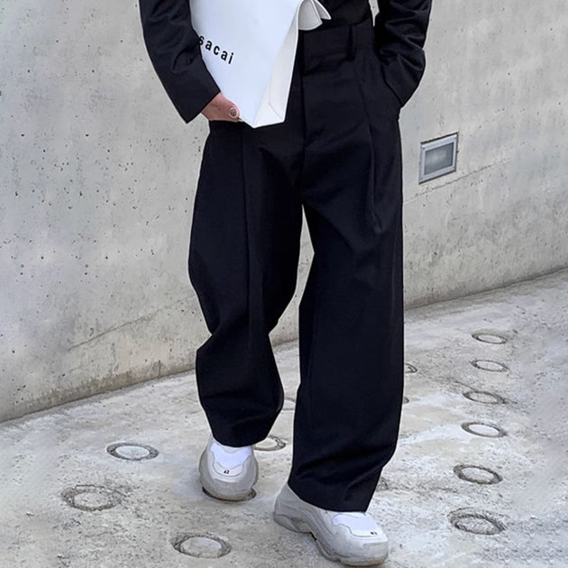 LOOSE SUIT PANTS - Aumori