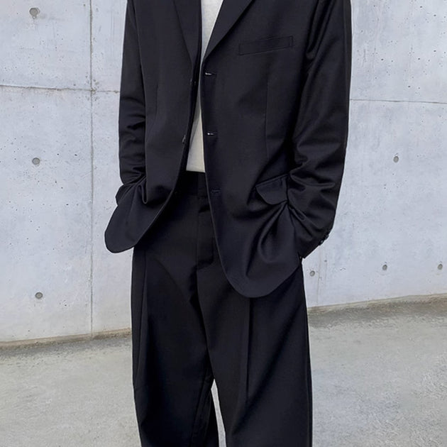 LOOSE SUIT PANTS - Aumori
