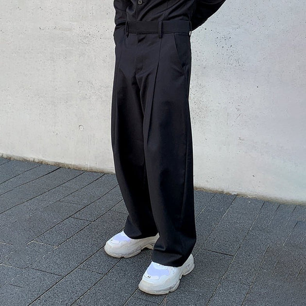 LOOSE SUIT PANTS - Aumori