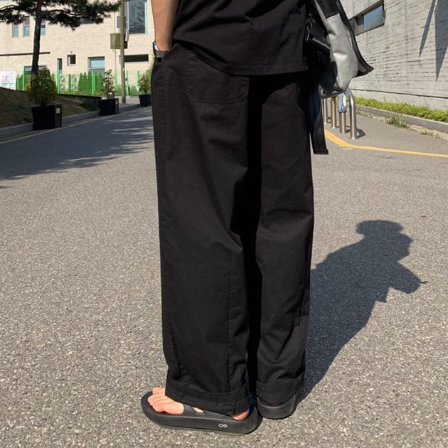 LOOSE WIDE PANTS - Aumori