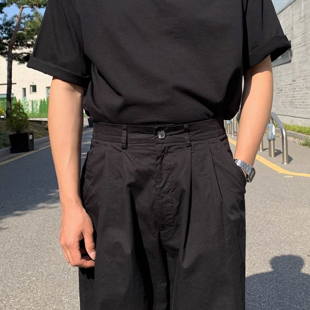 LOOSE WIDE PANTS - Aumori