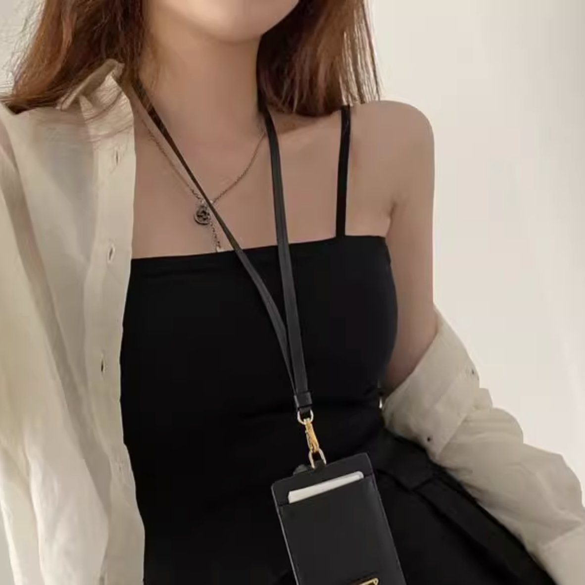 LOW CUT BUTTON UP SHIRT - Aumori