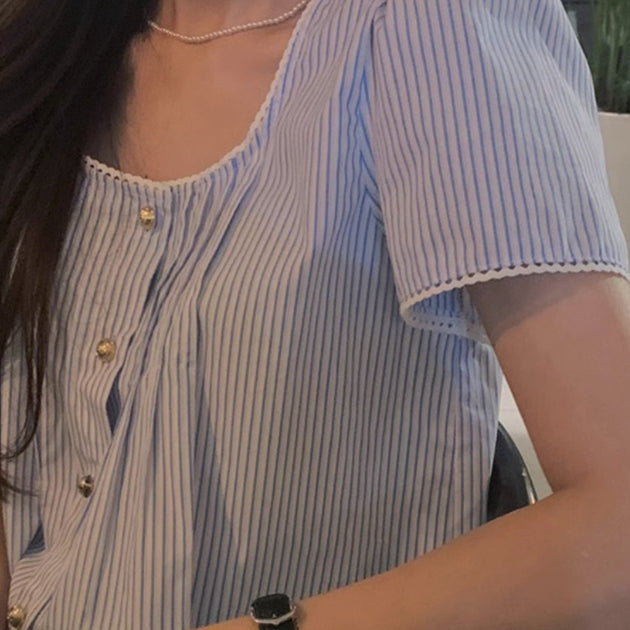 LOW NECK SUMMER TOP - Aumori
