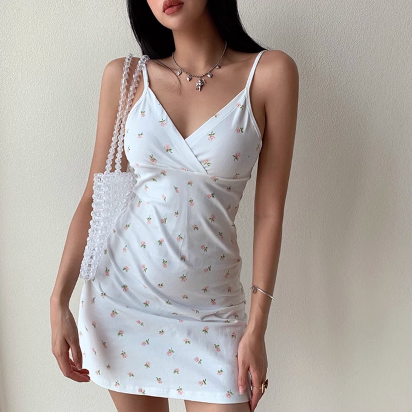 MINI FLORAL DRESS - Aumori