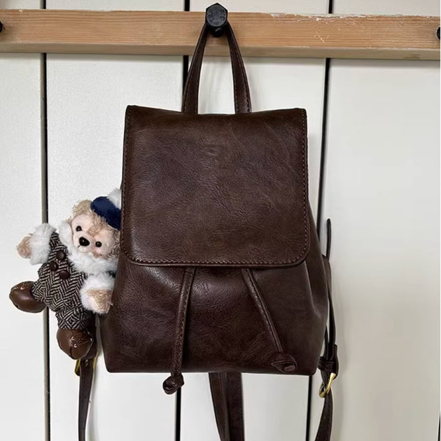 MINI LEATHER BACKPACK - Aumori