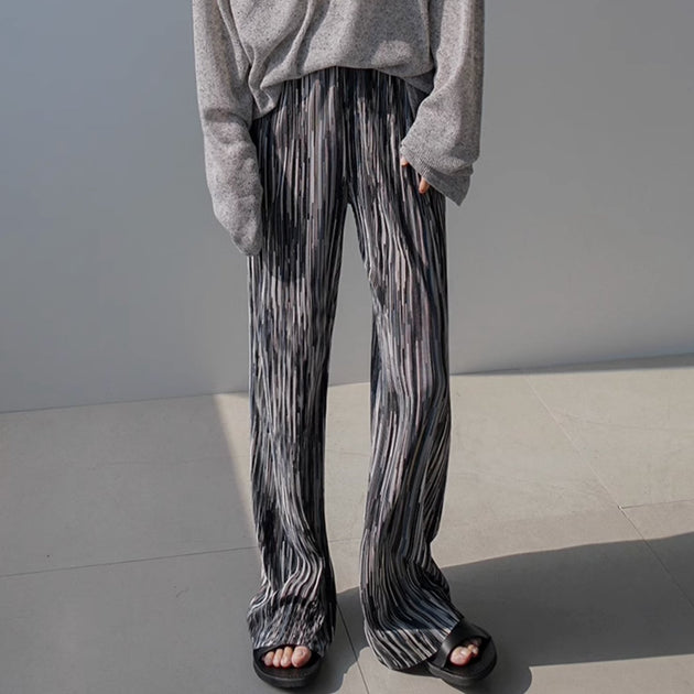 MULTI STRIPE PANTS - Aumori