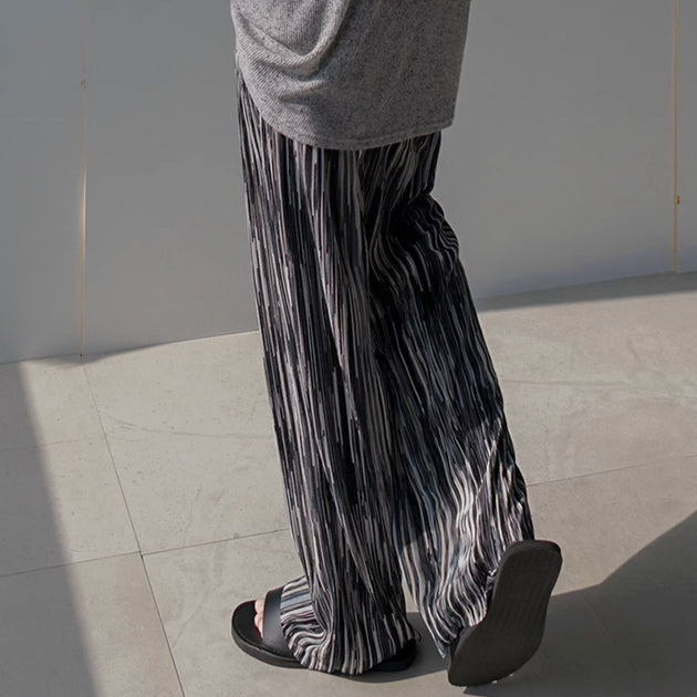 MULTI STRIPE PANTS - Aumori