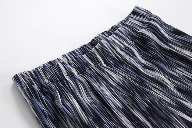 MULTI STRIPE PANTS - Aumori