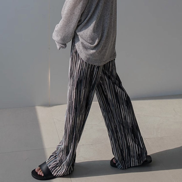 MULTI STRIPE PANTS - Aumori