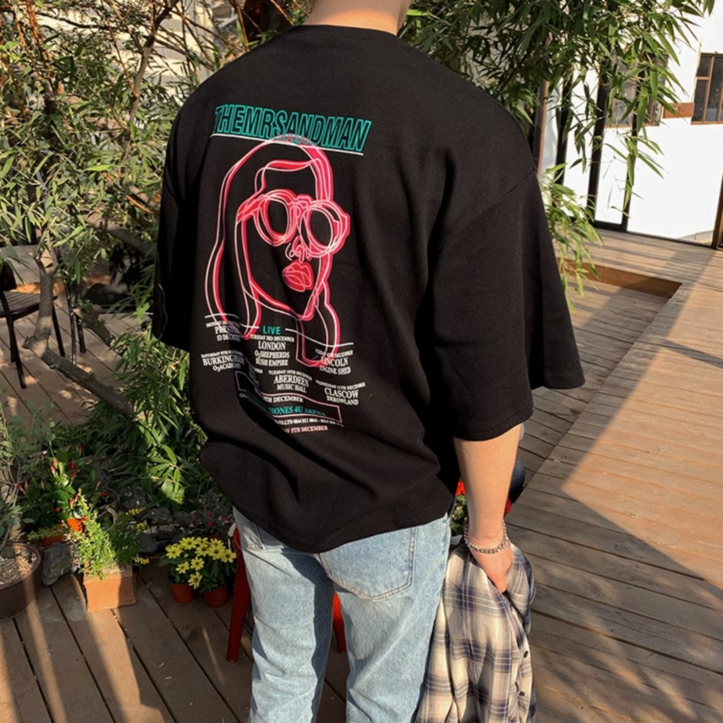 NEON GRAPHIC T - SHIRT - Aumori