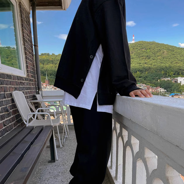 OPEN SIDE SWEATER - Aumori