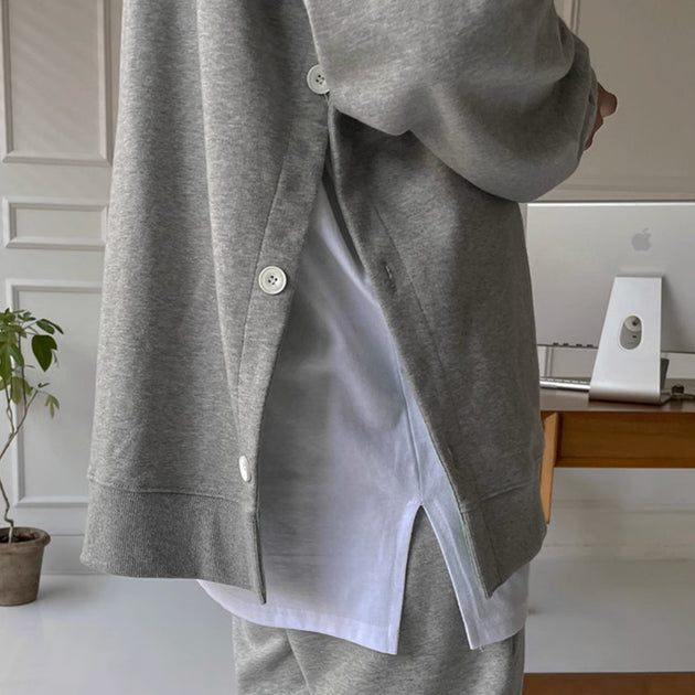 OPEN SIDE SWEATER - Aumori