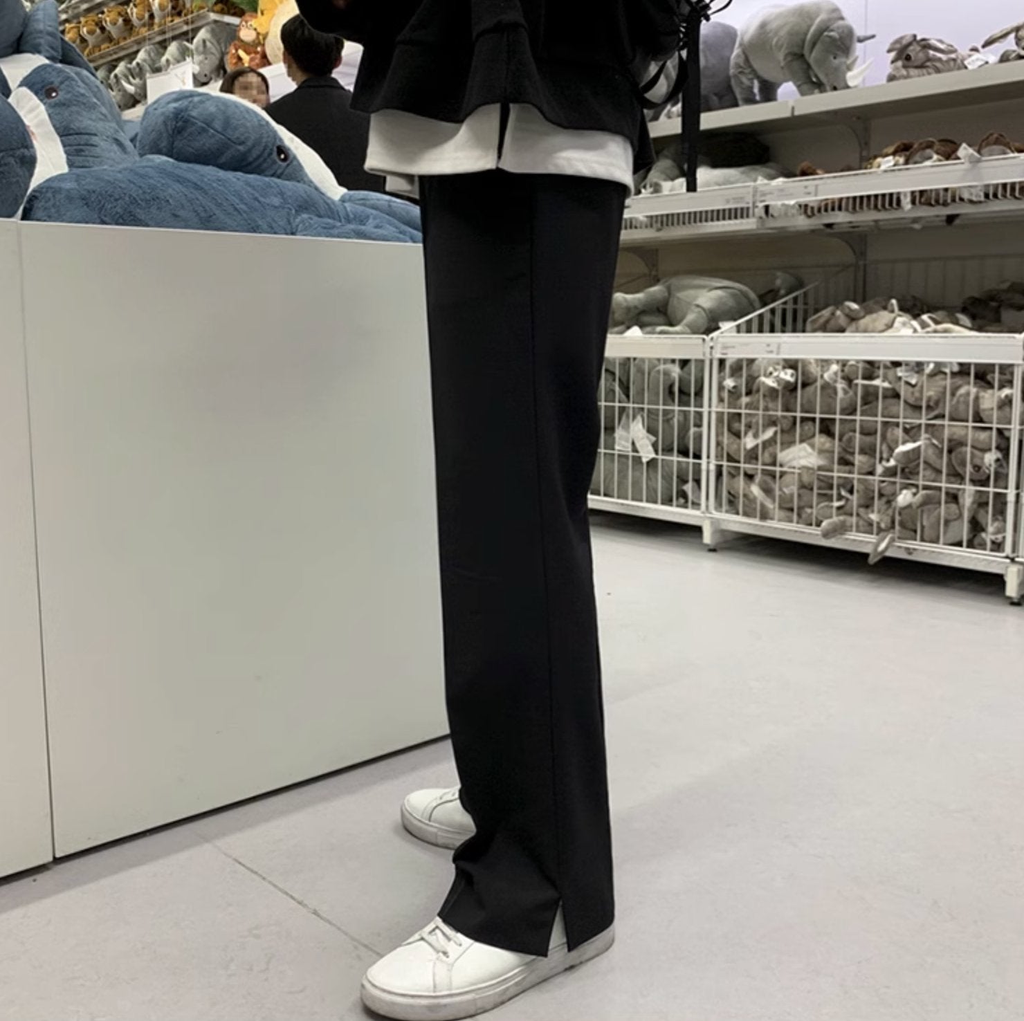 OPEN SPLIT PANTS - Aumori