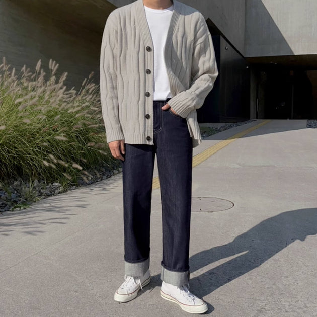 ORIGINAL FOLDED JEANS - Aumori