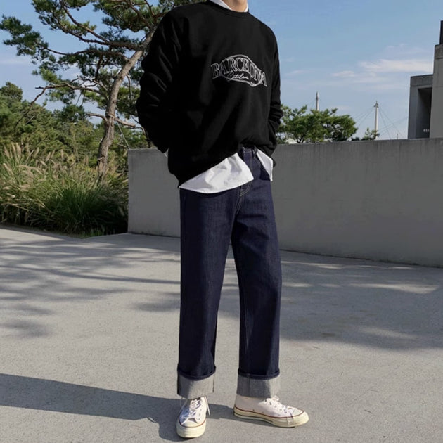 ORIGINAL FOLDED JEANS - Aumori