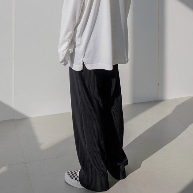 ORIGINAL PLEAT PANTS - Aumori