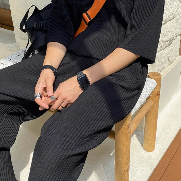 ORIGINAL PLEAT PANTS - Aumori