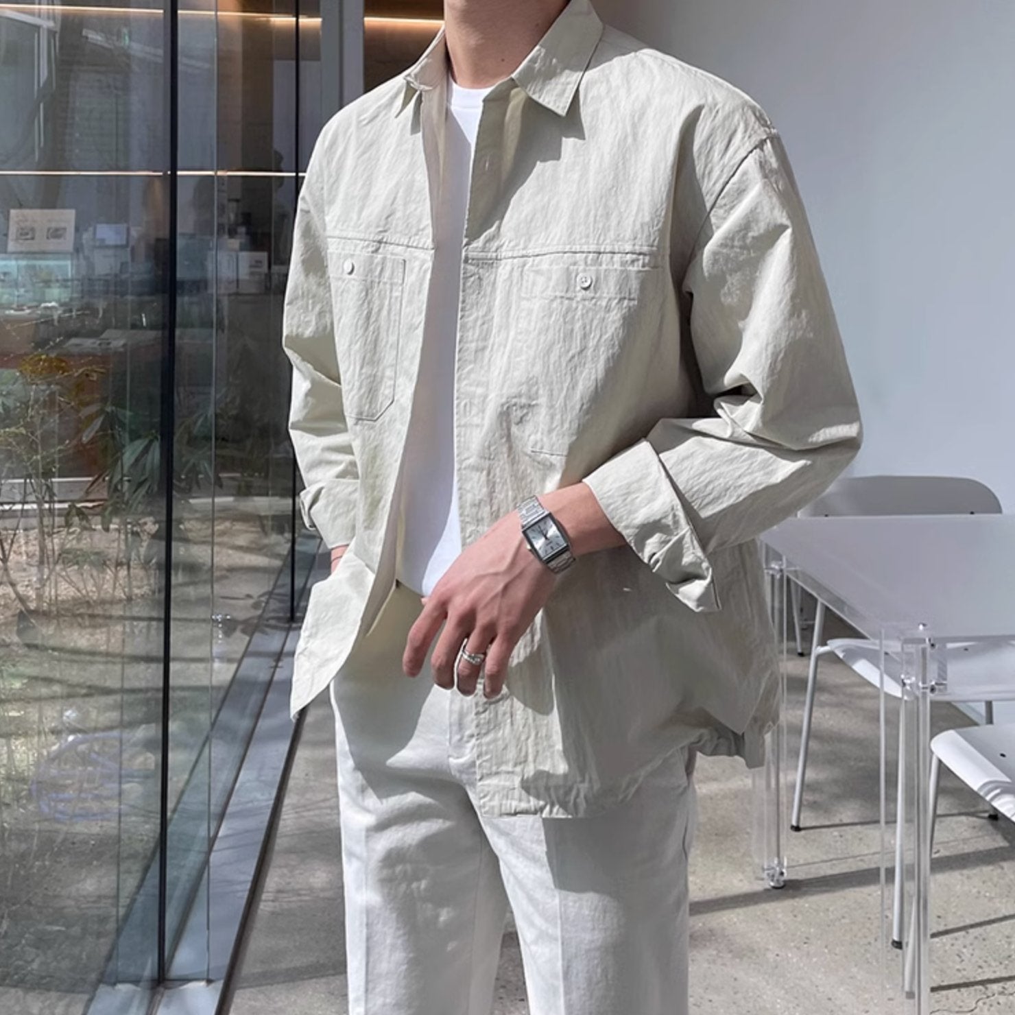 OUTER SUMMER SHIRT - Aumori
