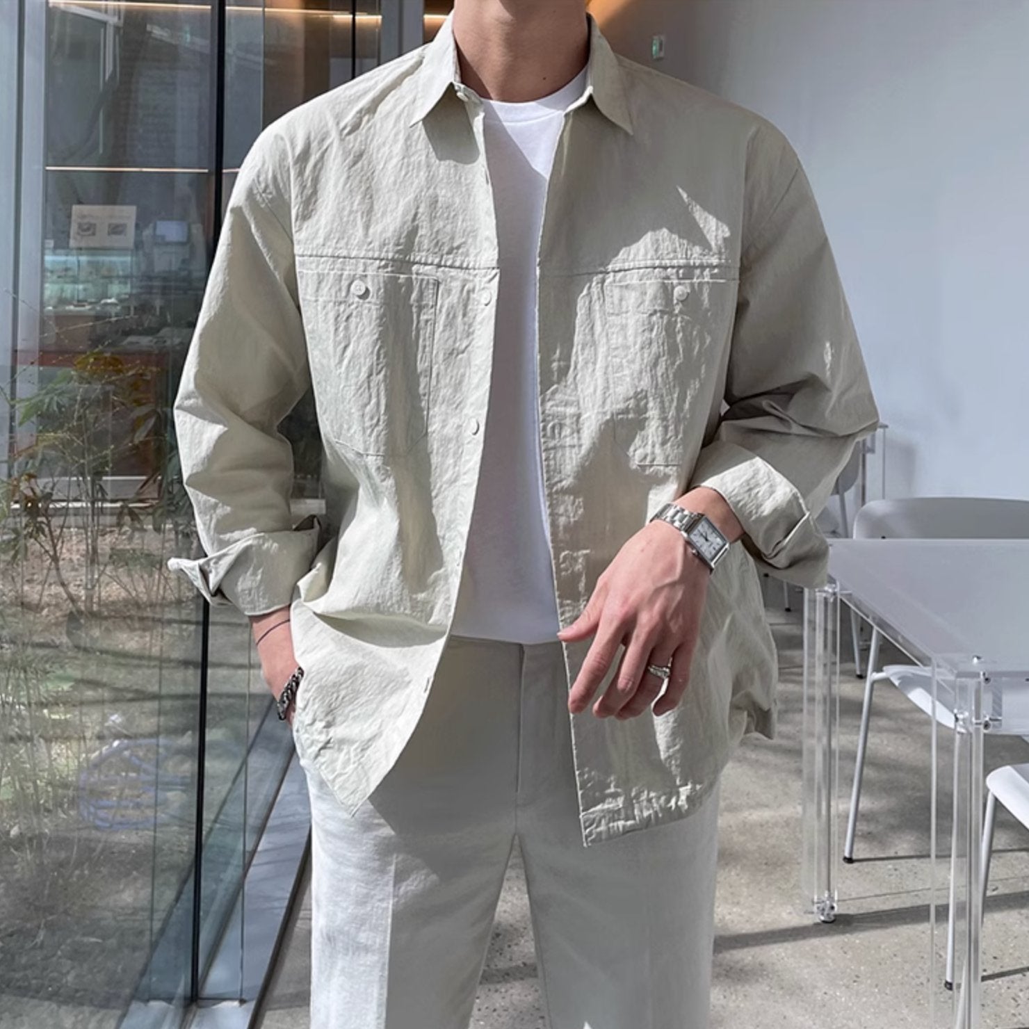 OUTER SUMMER SHIRT - Aumori