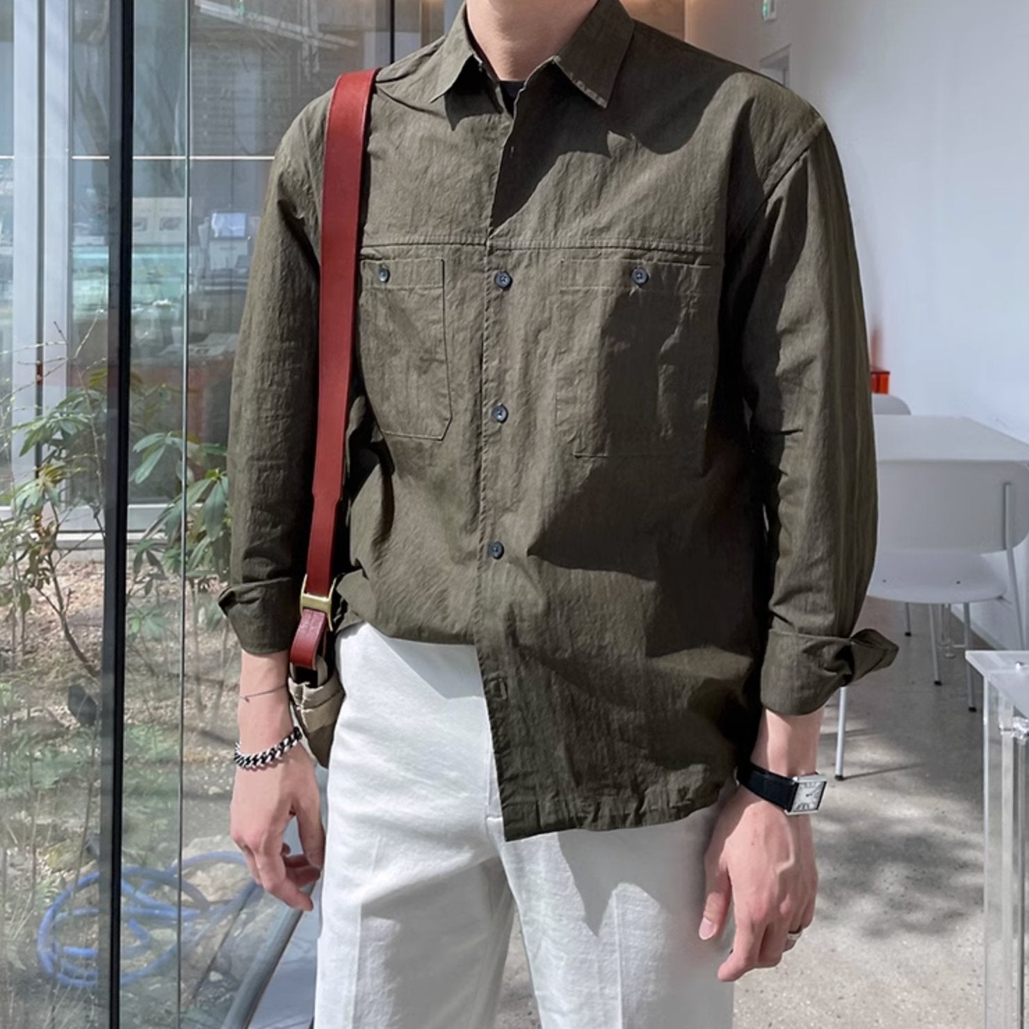 OUTER SUMMER SHIRT - Aumori