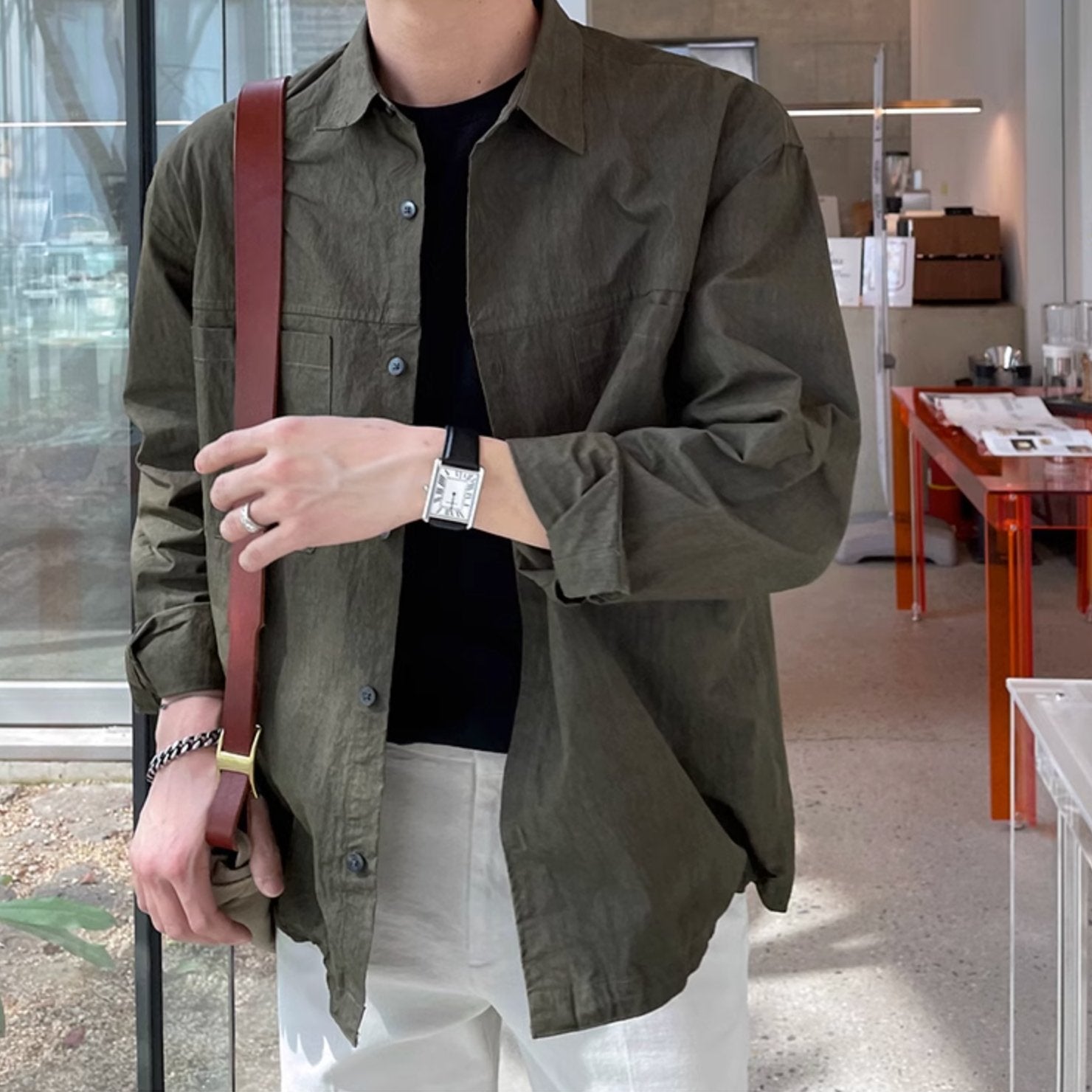OUTER SUMMER SHIRT - Aumori