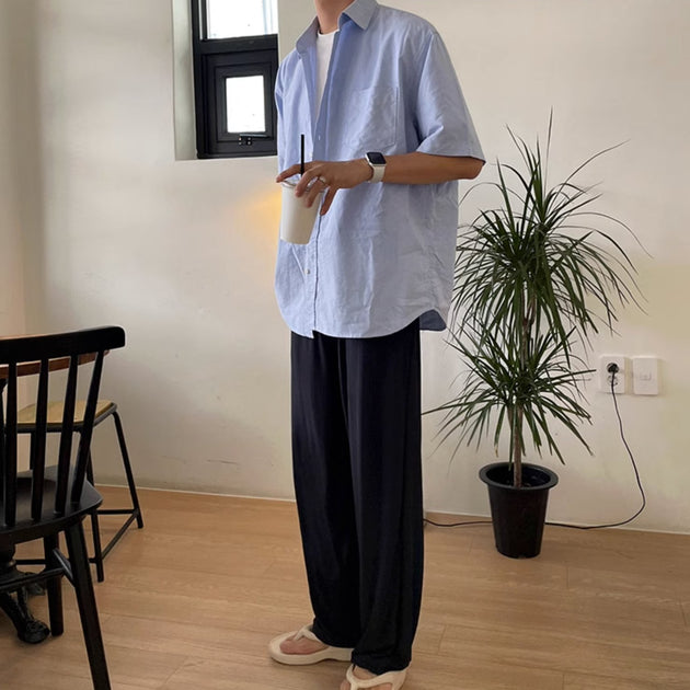 OVERSIZED COTTON SHIRT - Aumori