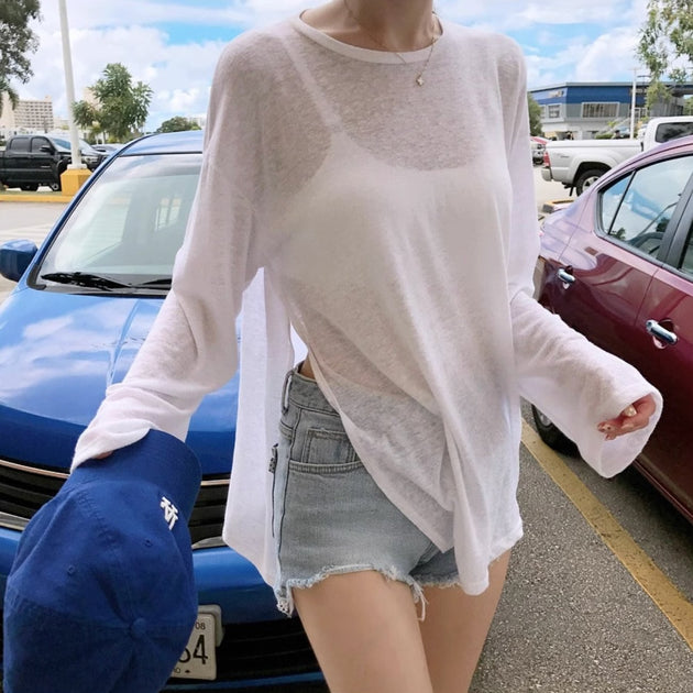 OVERSIZED CUT LONG SLEEVE - Aumori