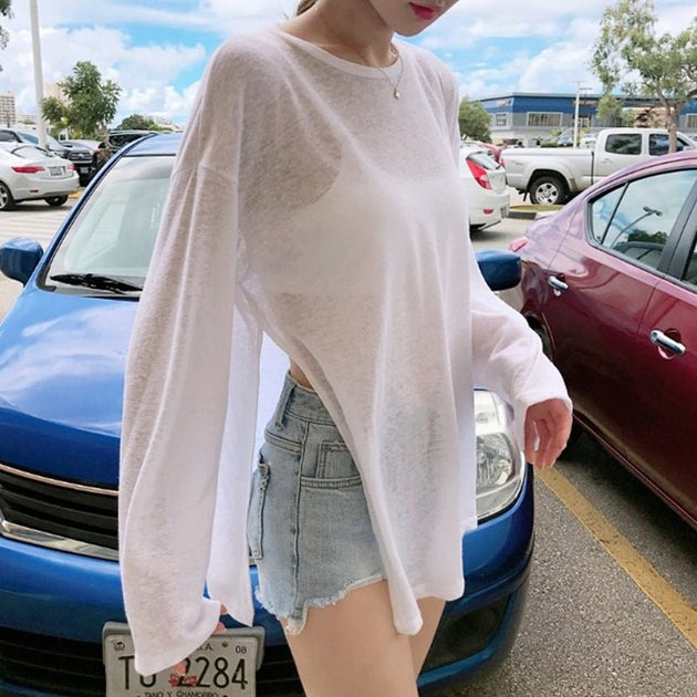 OVERSIZED CUT LONG SLEEVE - Aumori
