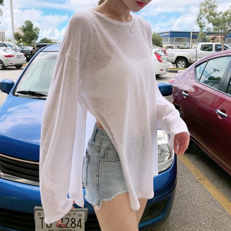 OVERSIZED CUT LONG SLEEVE - Aumori