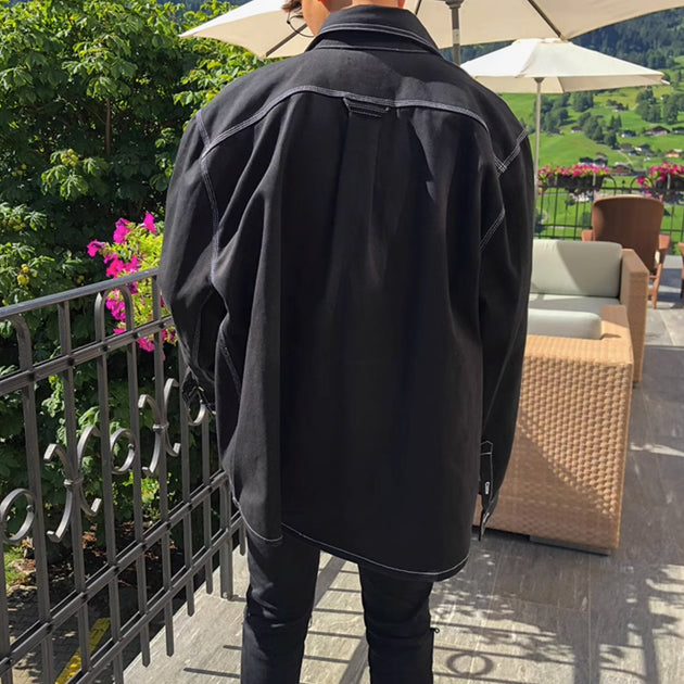 OVERSIZED DENIM JACKET - Aumori