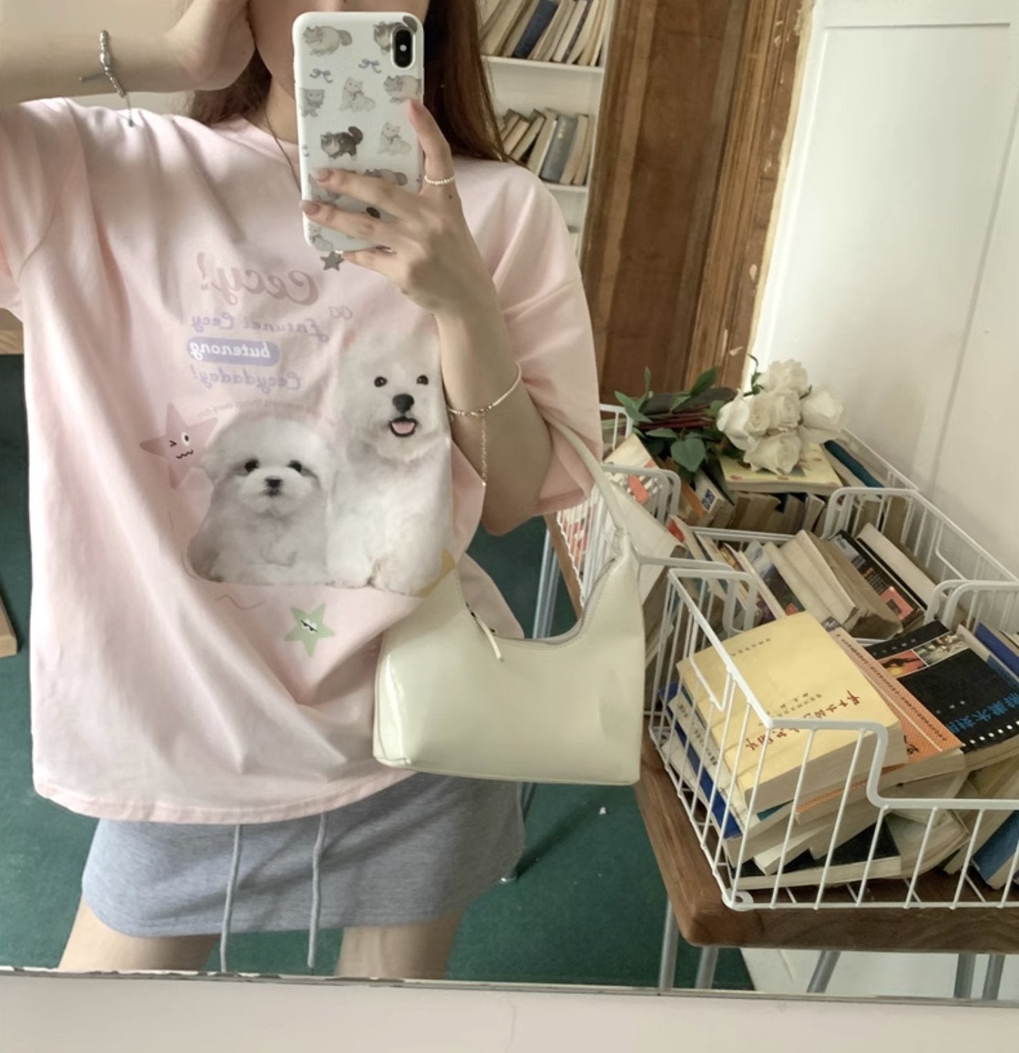 OVERSIZED DOG T - SHIRT - Aumori
