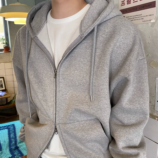 OVERSIZED FULL - ZIP HOODIE - Aumori