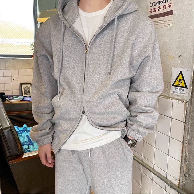 OVERSIZED FULL - ZIP HOODIE - Aumori
