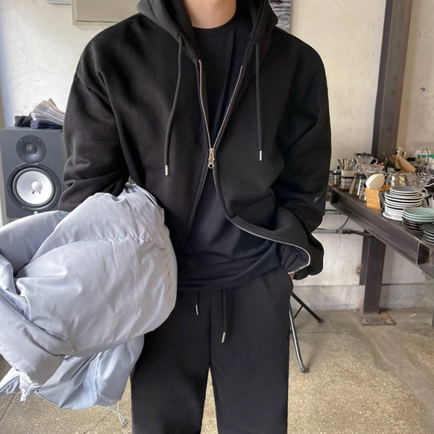 OVERSIZED FULL - ZIP HOODIE - Aumori