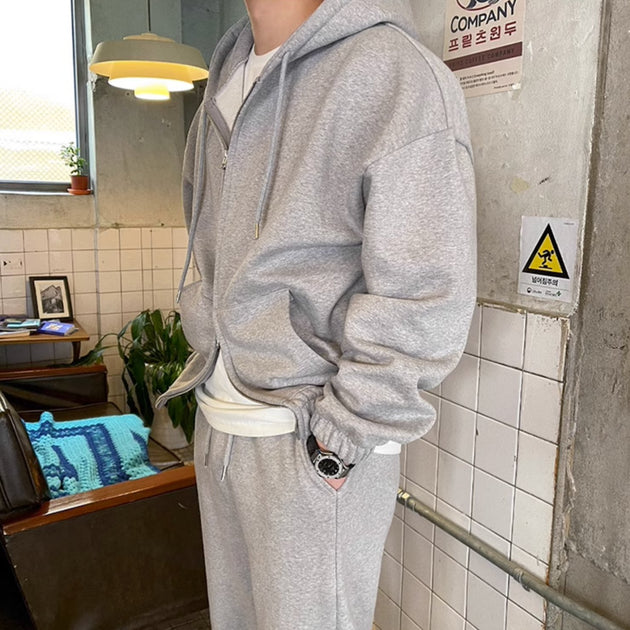 OVERSIZED FULL - ZIP HOODIE - Aumori