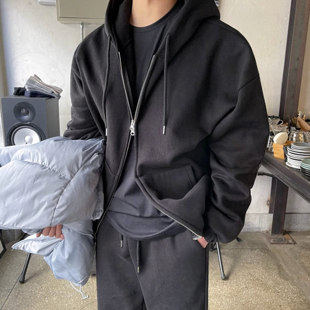OVERSIZED FULL - ZIP HOODIE - Aumori