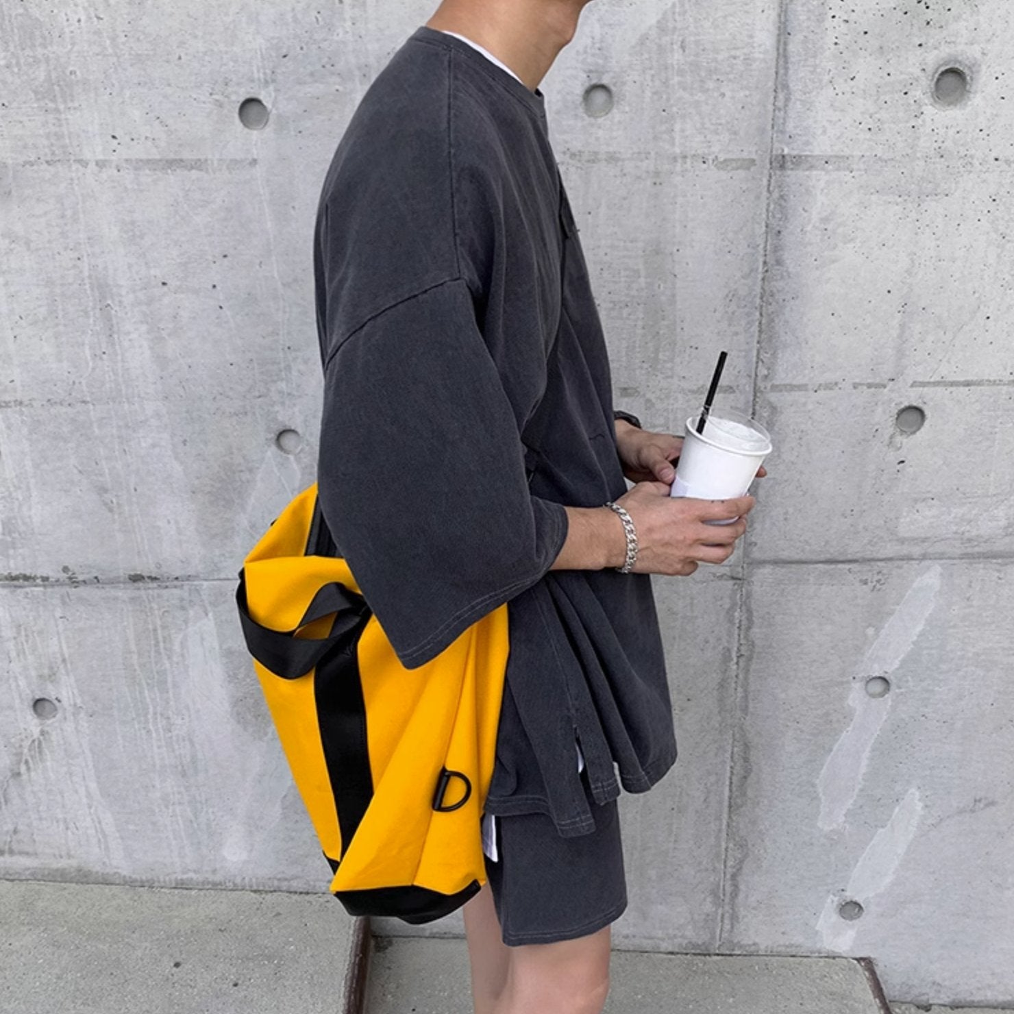 OVERSIZED WASHED T - SHIRT - Aumori