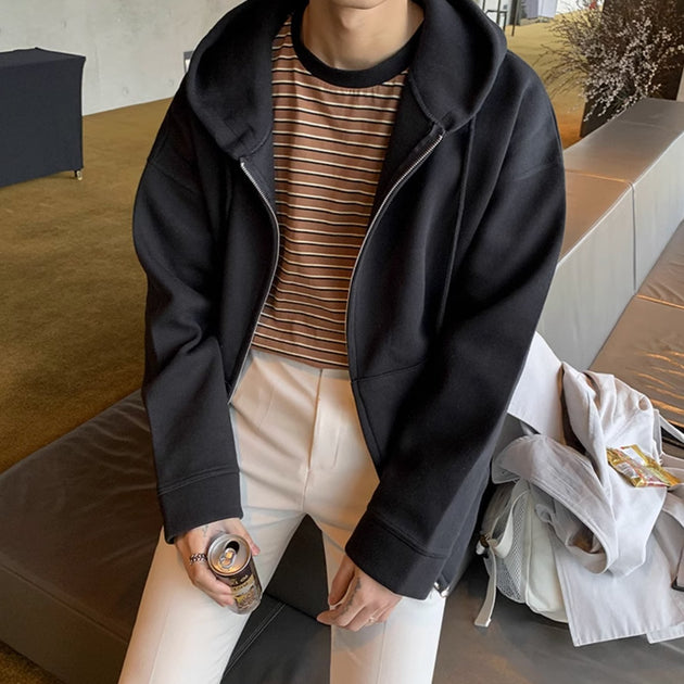 OVERSIZED ZIP - UP HOODIE - Aumori