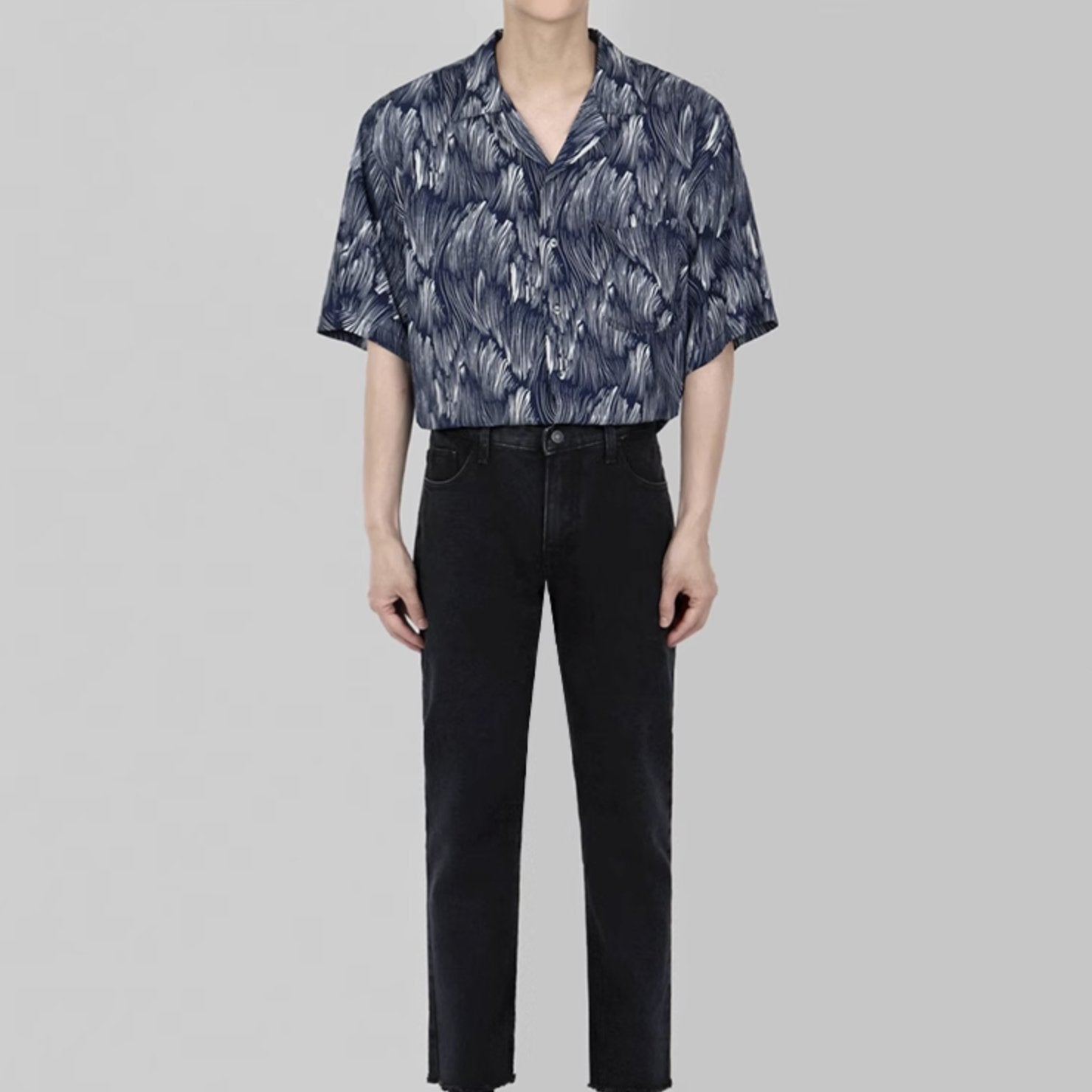 PAINTED SHORT SLEEVE SHIRT - Aumori