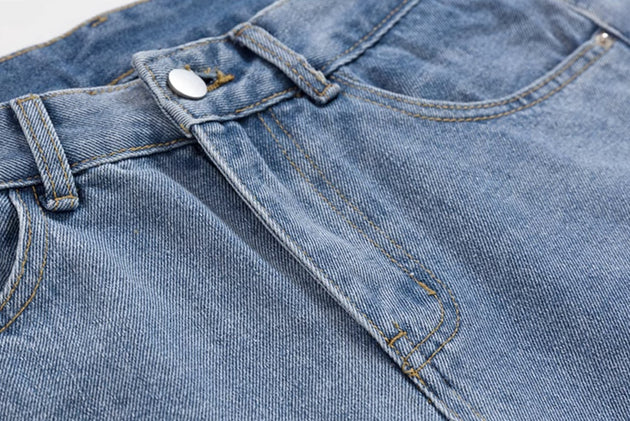 PATCHED RIPPED JEANS - Aumori