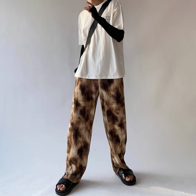 PATTERNED PANTS - Aumori