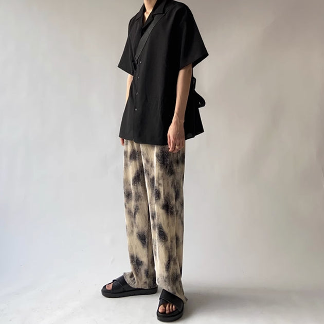 PATTERNED PANTS - Aumori