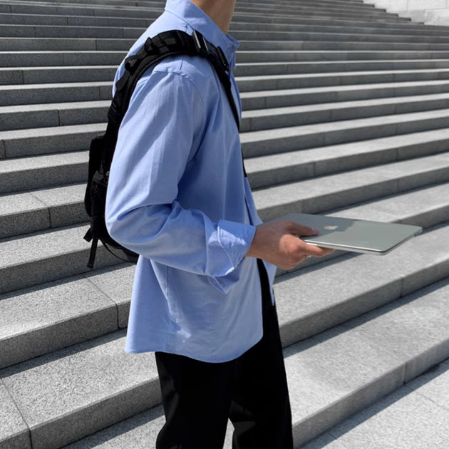 PLAIN SUMMER SHIRT - Aumori