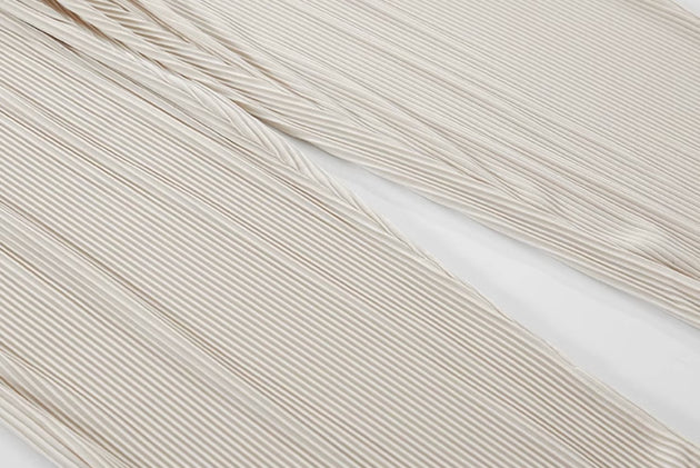 PLEATED ANKLE PANTS - Aumori