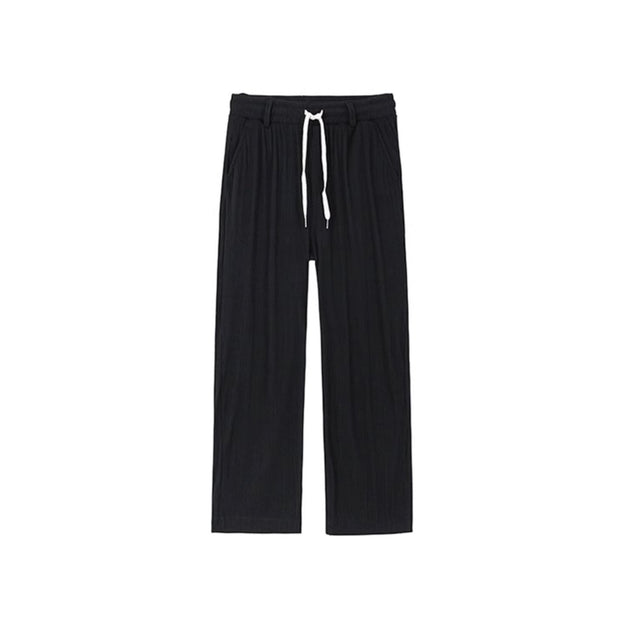 PLEATED DRAWSTRING PANTS - Aumori