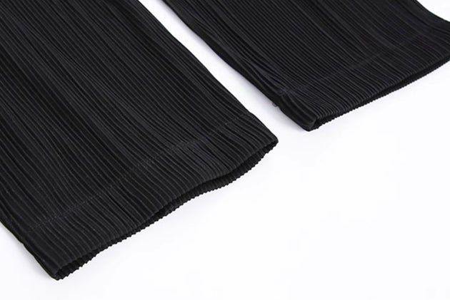 PLEATED DRAWSTRING PANTS - Aumori