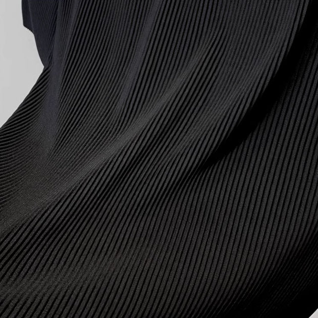 PLEATED HALF SLEEVE T - SHIRT - Aumori